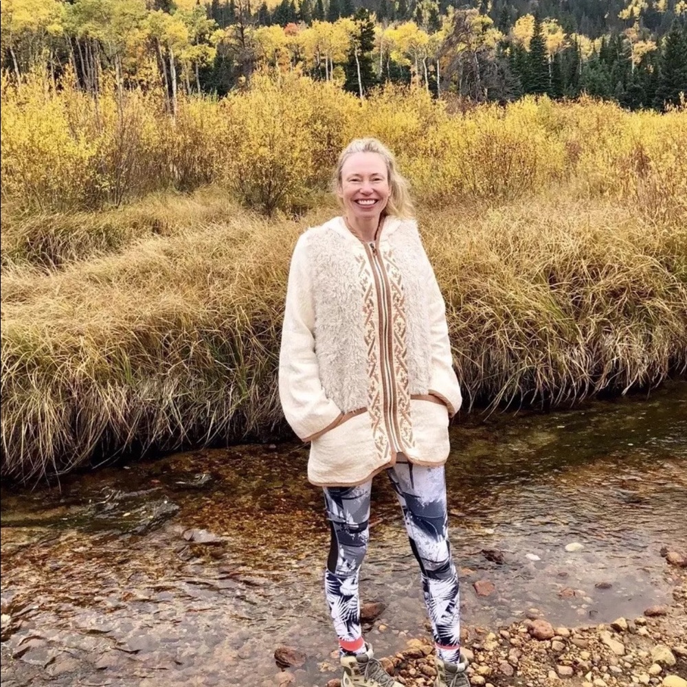 Hei hei Anthropologie Highlands Sherpa Coat